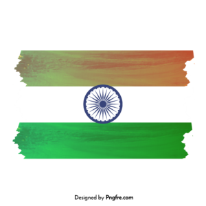 India Flag Vector Png