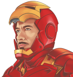Tony Stark Iron Man Artwork Png