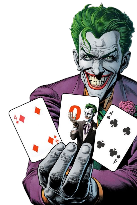 Joker with Cards Png