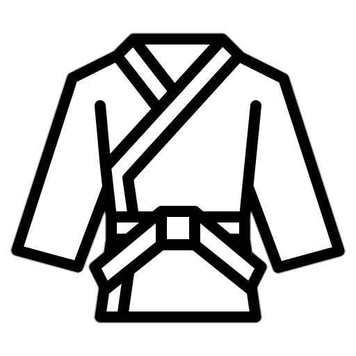 Judo Costume Vector Icon Png