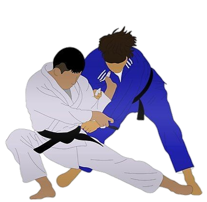 Judo Fight clipart Png