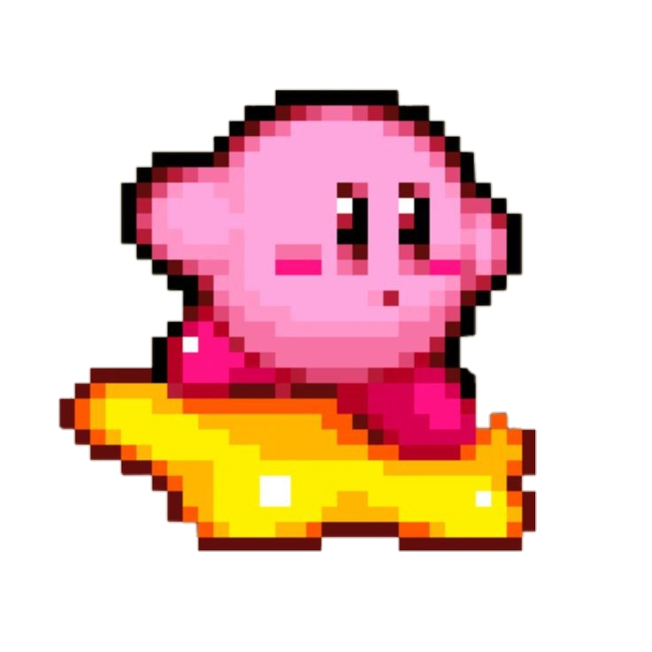 16 Bit Kirby PNG