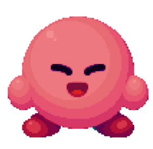 Pixel Kirby PNG