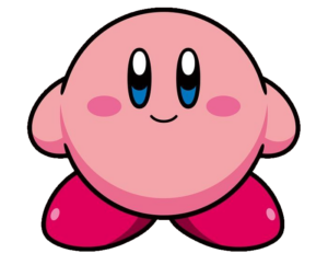 Cute Kirby Cartoon PNG