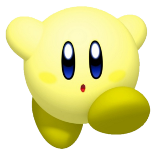 Yellow Kirby PNG
