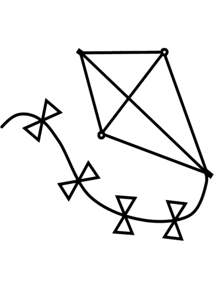 kite Outline Png