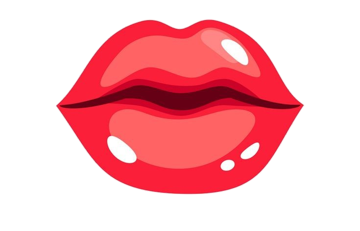 Pink Human Lips Clipart Png