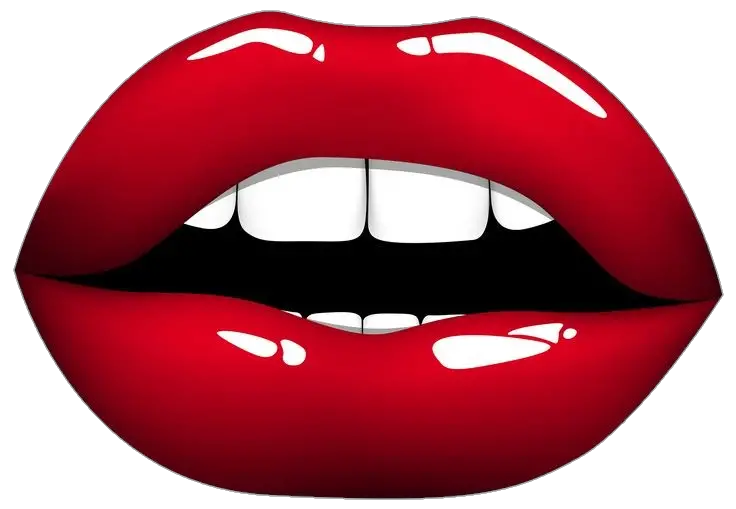 Human Lips illustration Png