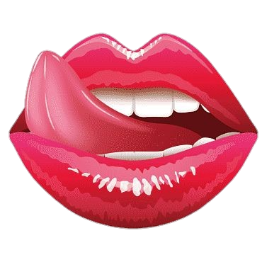 Human Lips and tongue Png