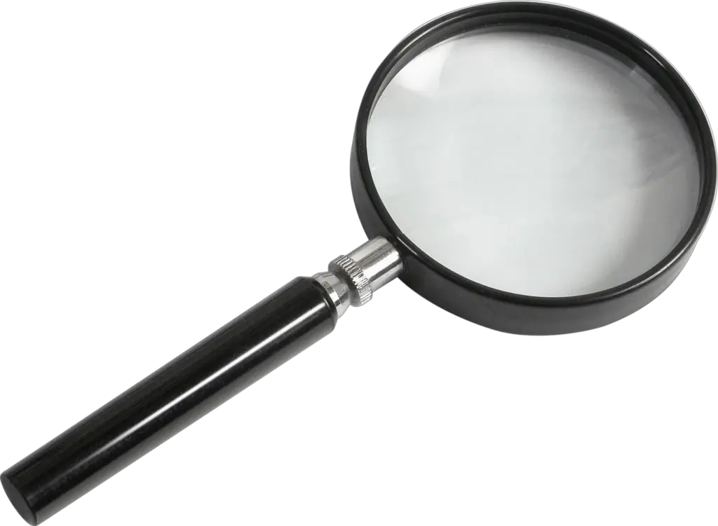 Transparent loupe png image