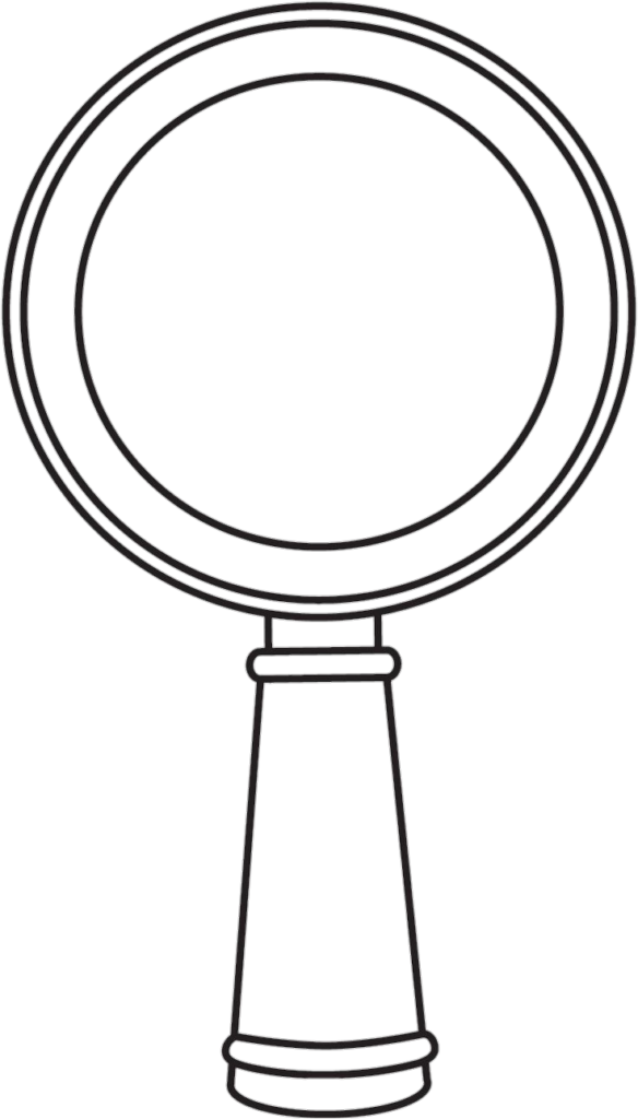 Loupe Outline Png