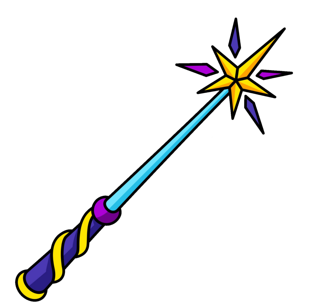 Magic Wand clipart PNG