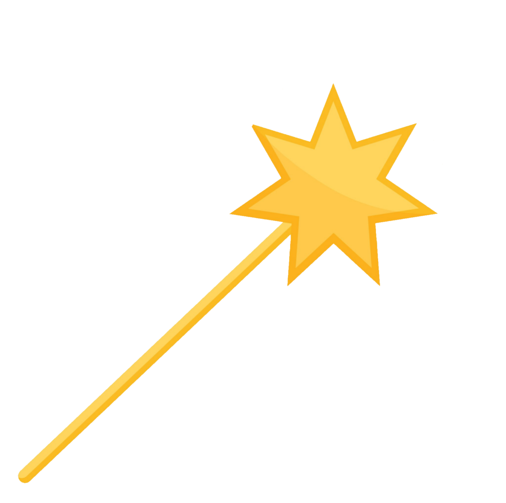 Fairy Magic Wand clipart PNG