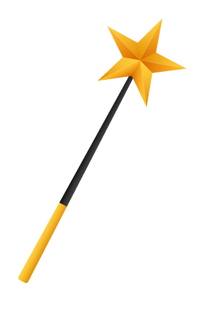 Magic Wand clipart PNG