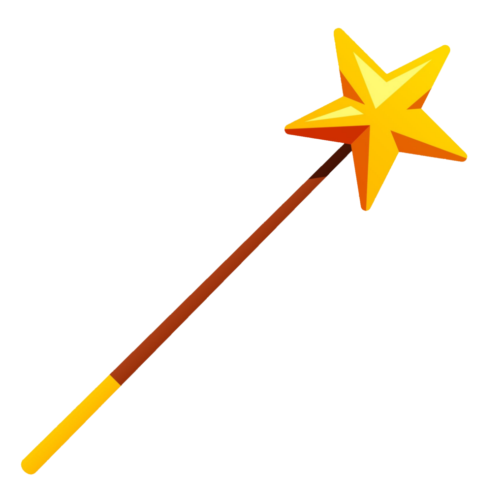 Magic Wand clipart PNG