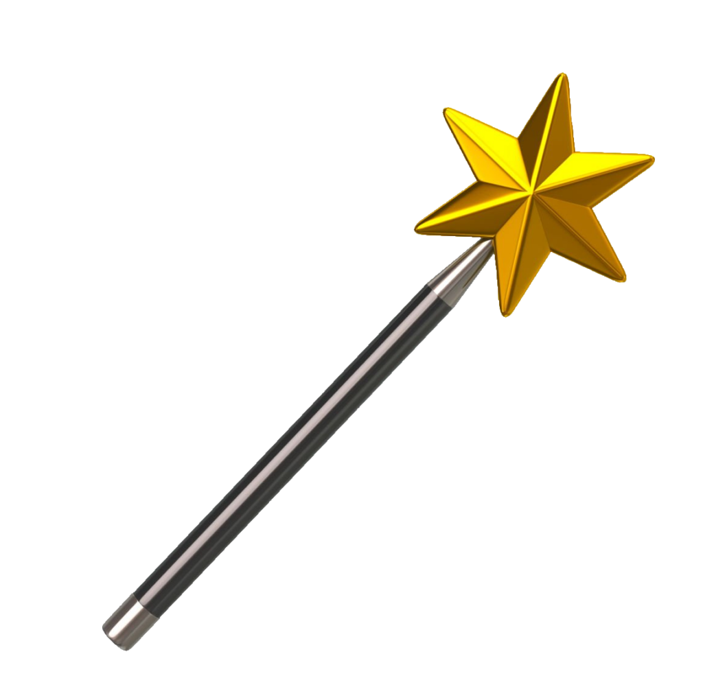 Transparent Magic Wand PNG