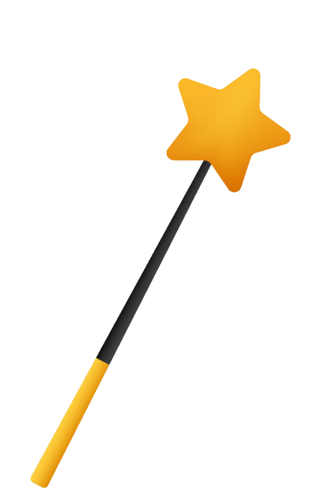 Animated Magic Wand PNG