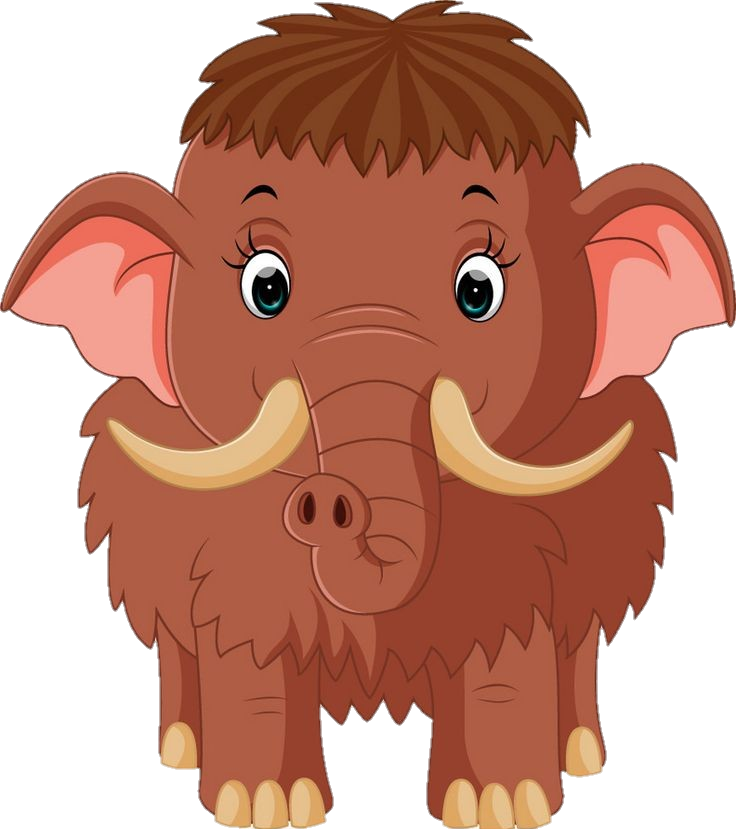 Cute Mammoth Clipart Png
