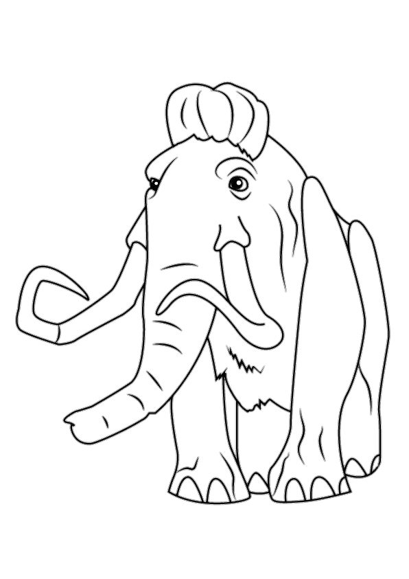 Mammoth Drawing Vector Png