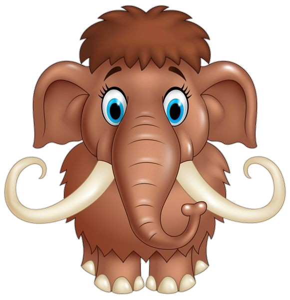 Cute Mammoth Clipart Png