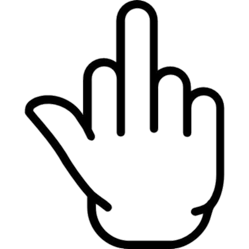 Middle Finger Icon PNG