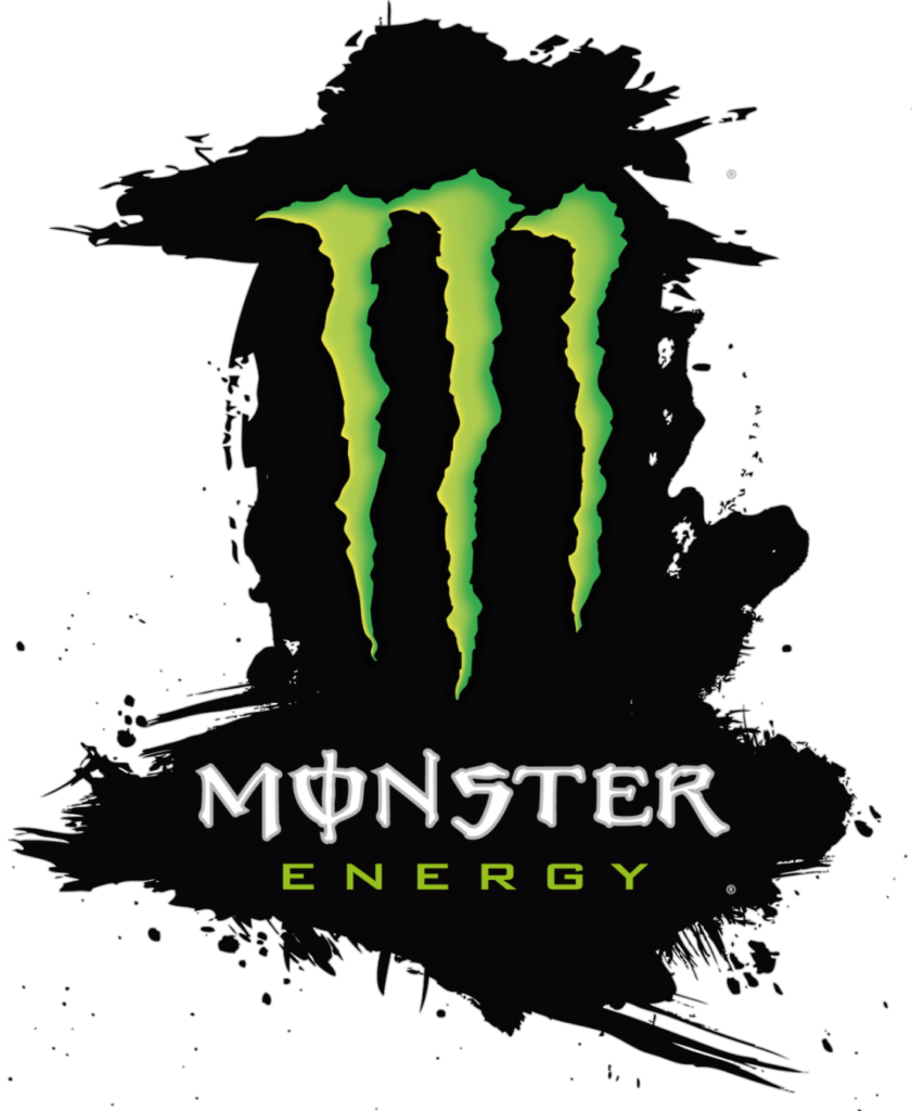 red monster energy logos
