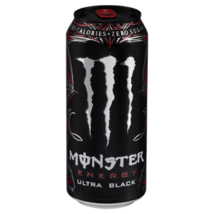 Ultra Black Monster Energy Drink Png