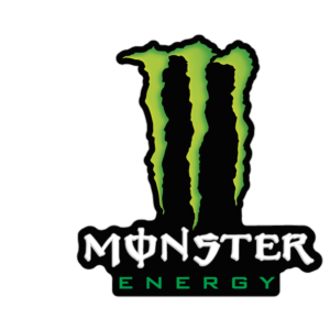 blue monster energy logo decal