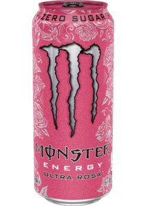 Pink Zero Sugar Monster Energy Drink Can Png