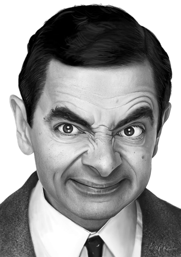 Mr. Bean Drawing Png