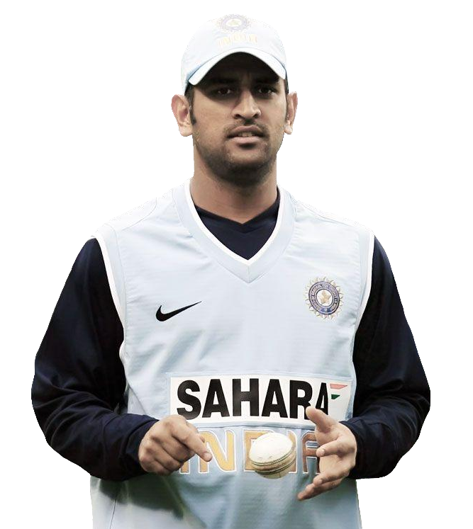 Indian wicket keeper and captain MS Dhoni PNG