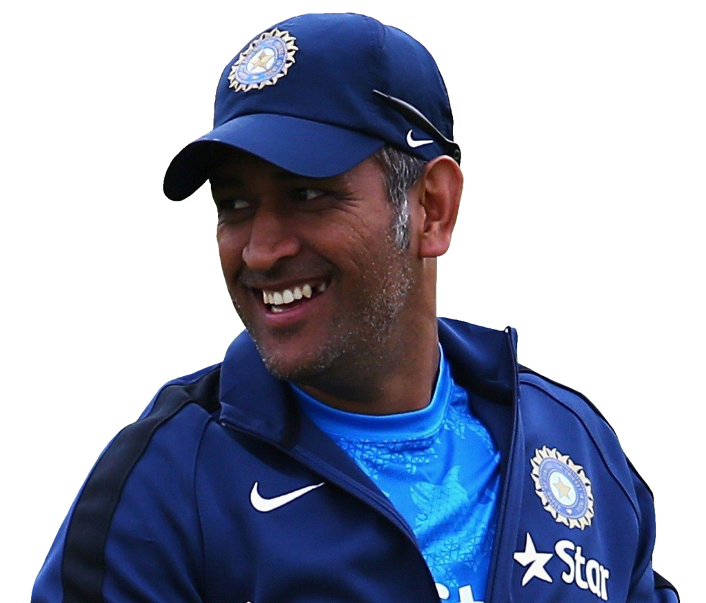 Ms Dhoni Smiling PNG