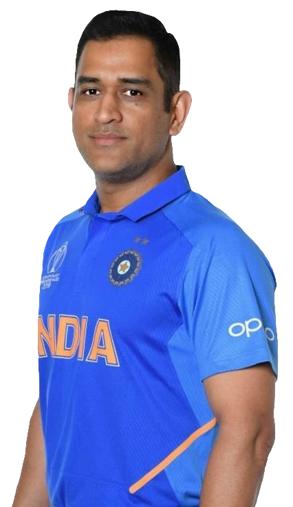 Indian Cricket Player Ms Dhoni PNG Image