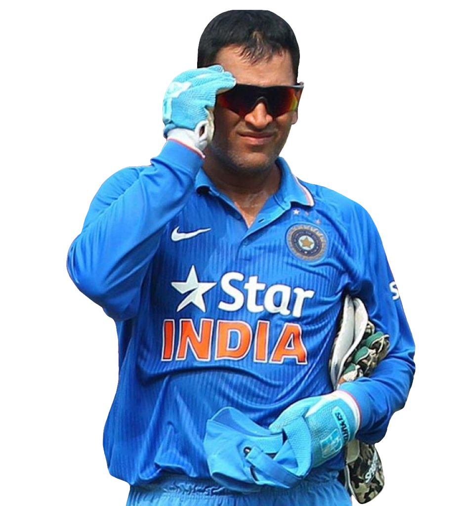 Ms Dhoni Wearing Sunglasses PNG