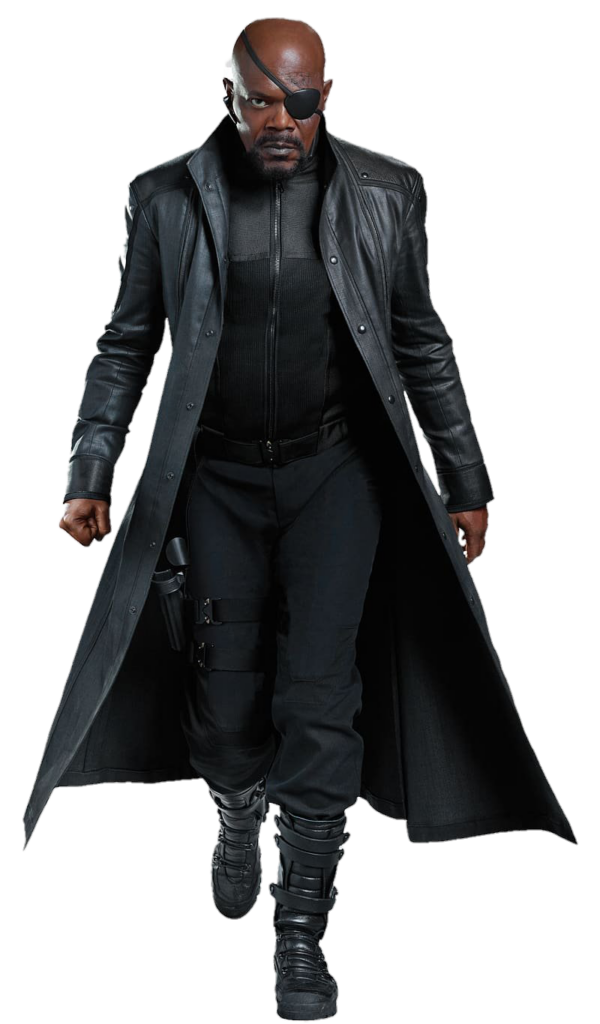 Full Body Nick Fury Png