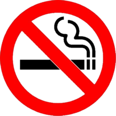 Round No Smoking Sign png