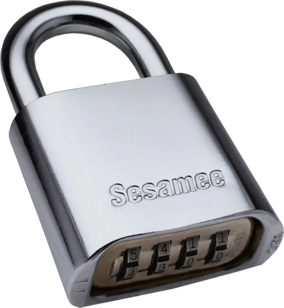 Silver Padlock Png