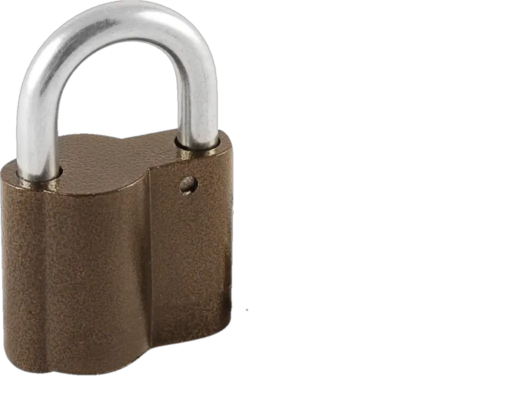 Brown Padlock Png