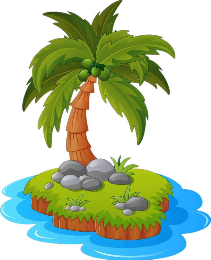 Tropical Palm Tree clipart Png
