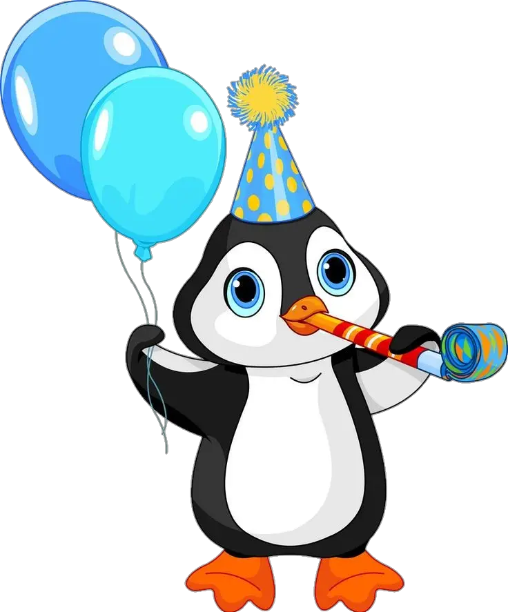 Birthday Penguin Png