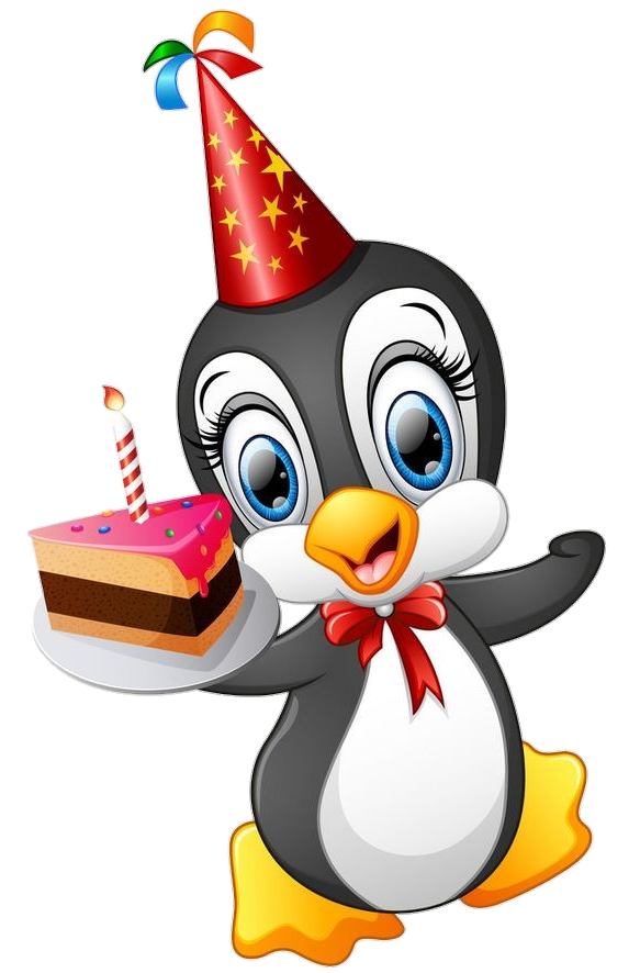 Birthday Penguin Png