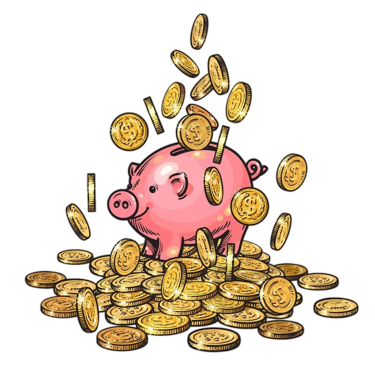 Piggy Bank PNG Transparent Images Free Download - Pngfre