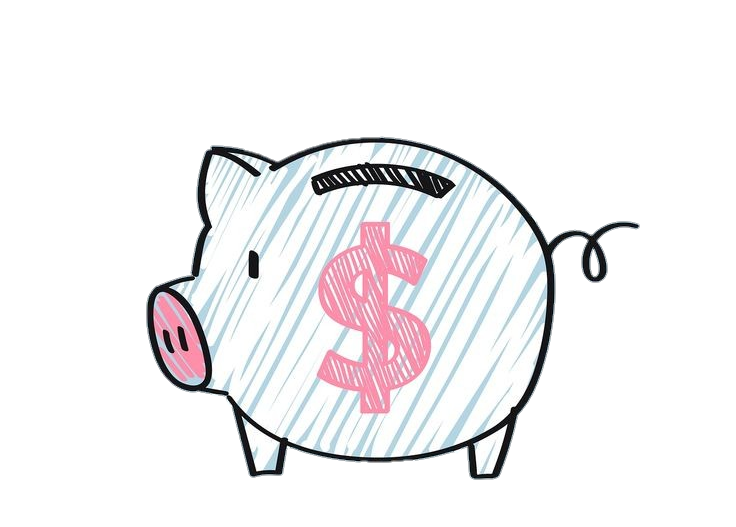Piggy Bank Drawing Png