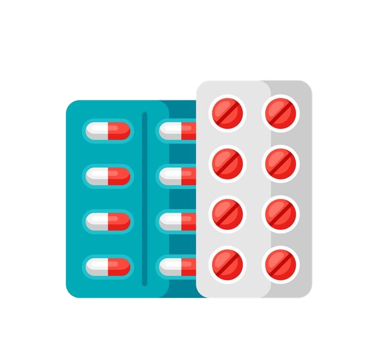 Pills Pack Vector Png