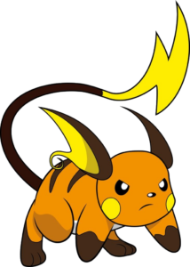 Raichu Pokemon PNG
