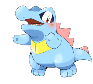 Totodile Pokemon Clipart PNG