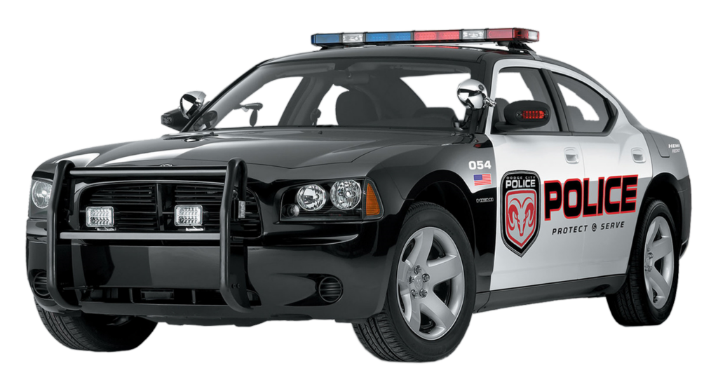 High-resolution Police Car Png
