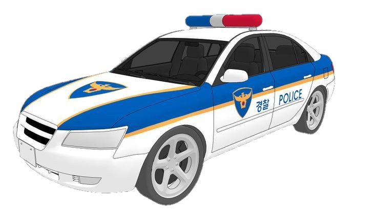 Animated Police Car Png