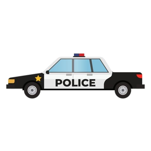 Police Car Vector Icon Png