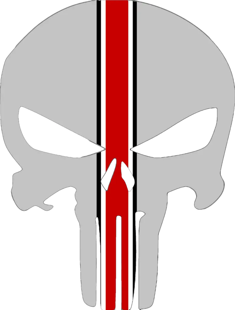 Red Punisher Logo png